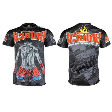 Muay Thai Respect T-Shirt – Wai Kru Warrior Design