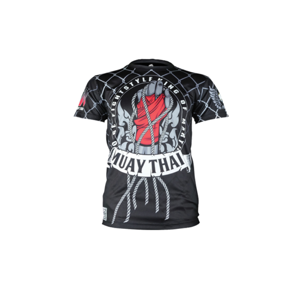 Muay Thai Spirit T-Shirt – Born to Be Muay Thai Design - Image 2